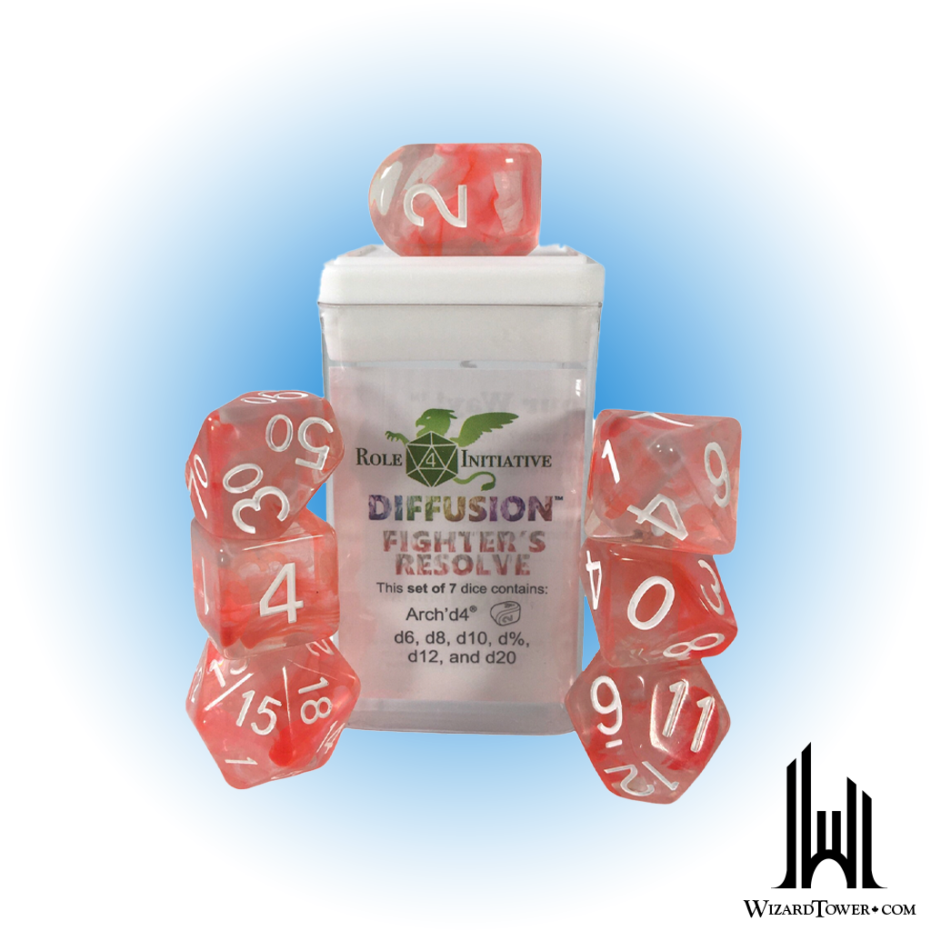 Dice Set - Diffusion Fighters Resolve 7ct